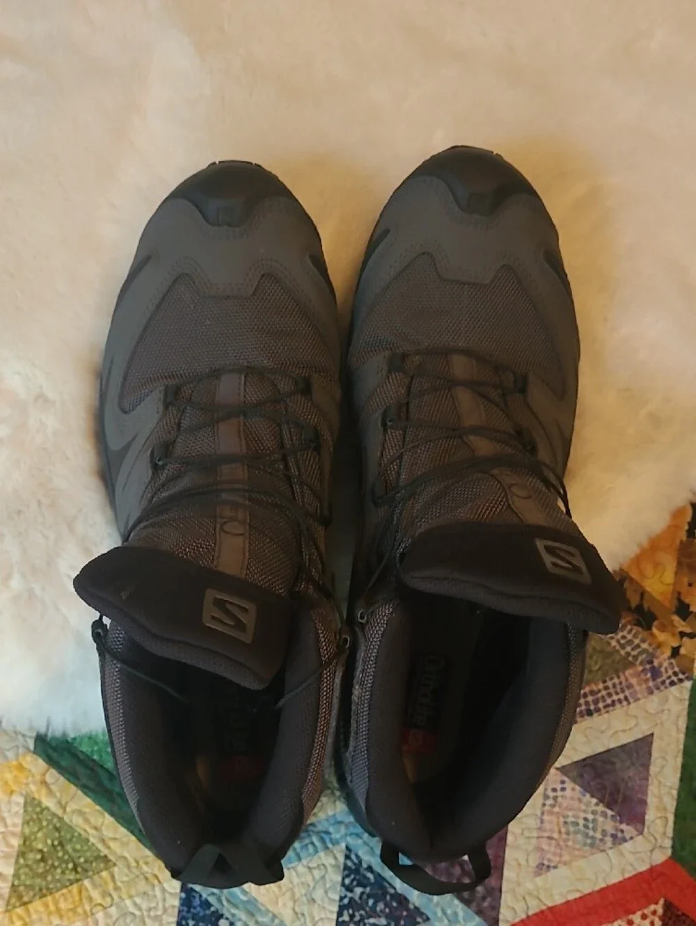 Salomon X Force Mid Gore Tech Tactical Men's Gray Mid-Top Hiking Boots 14.5